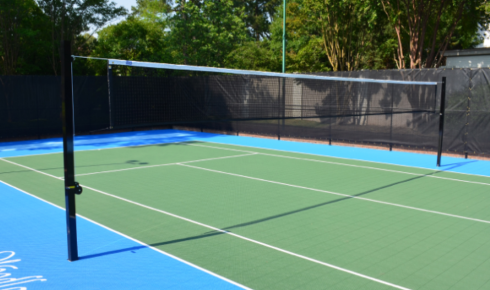 volleyball court materials